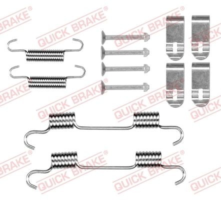 1050078 Quick Brake Комплект монтажный задних барабанных колодок